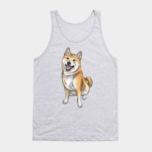 Shiba Inu | Cute Dog Art Tank Top